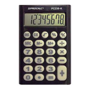Calculadora Procalc PC238 - Preta
