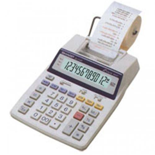 Calculadora Sharp de Mesa El-1750v 12 Digital Bobina - 110v