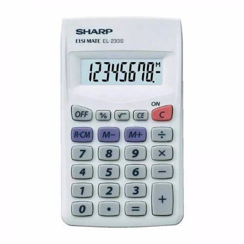 Calculadora Sharp El-233SB . Branco