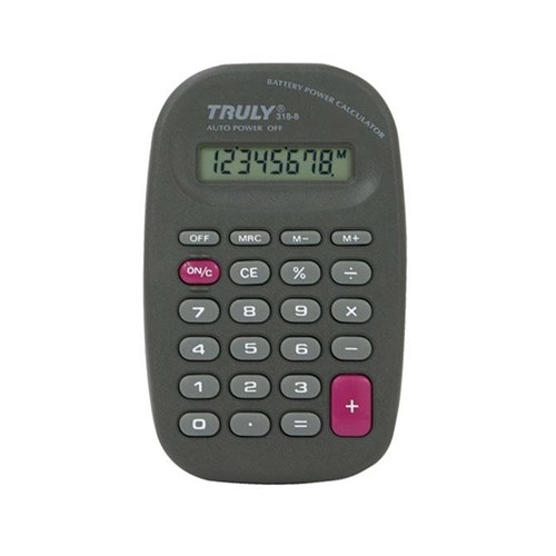 Calculadora Truly 318 8 Dígitos