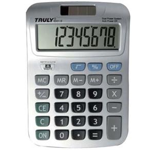 Calculadora Truly 6001-8 - Prata
