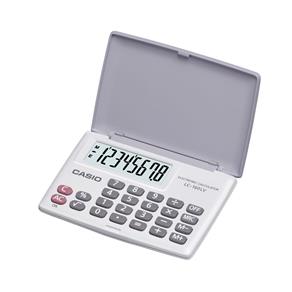 Calculadora Ultra Portátil Horizontal 8 Dígitos LC-160LV-WE CASIO
