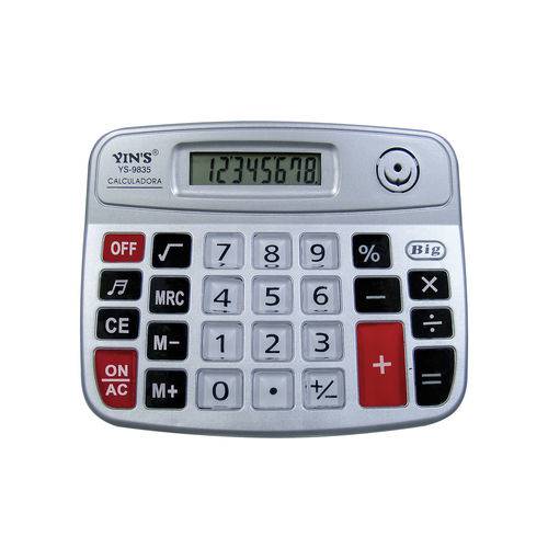 Calculadora YS9835 com 8 Dígitos - Yin's
