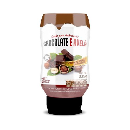 Calda Zero Chocolate Avelã - Mrs Taste 335g