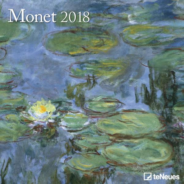 Calendário de Parede te Neues 30X30cm - Monet - 2018 - Teneues