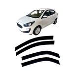 Calha de Chuva Tg Poli Ford Ka Hatch Sedan 2014 a 2020