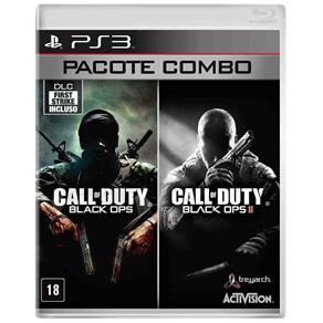 Call Of Duty Black Ops I Call Of Duty Black Ops Ii Combo Pack - PS3