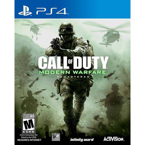 Tudo sobre 'Call Of Duty Modern Warfare Remastered - Ps4'