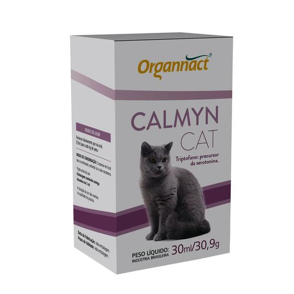 Calmyn Cat 30ml Organnact Suplemento Gatos