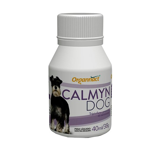 Calmyn Dog 40ml Organnact Suplemento Cães