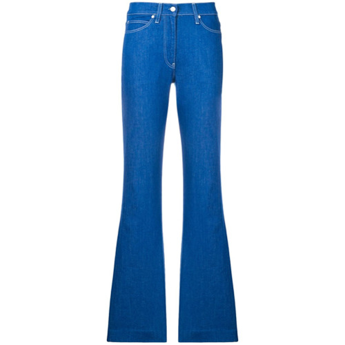 Calvin Klein Calça Jeans Flare - Azul