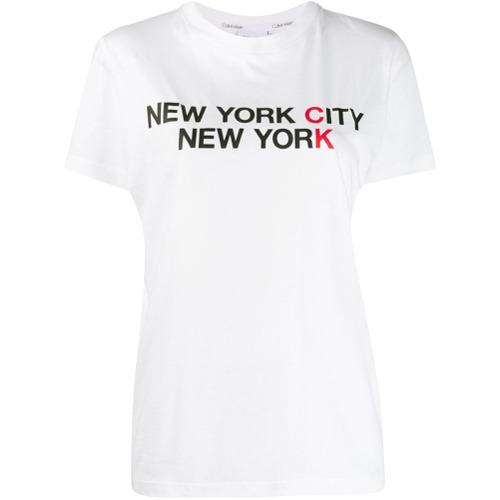 Calvin Klein Camiseta New York - BRANCO