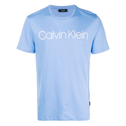 Calvin Klein Jeans Camiseta Lisa - Azul