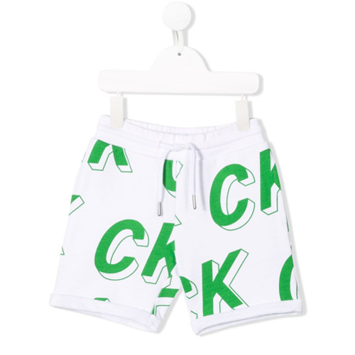 Calvin Klein Kids Logo Shorts - BRANCO