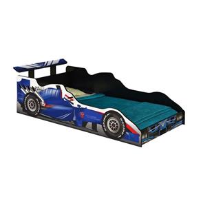 Cama Carro Fórmula 1 Infantil - JeA Móveis - AZUL ROYAL