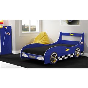 Cama Carro Infantil Gelius Rally - Azul