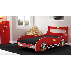 Cama Carro Infantil Gelius Rally - Vermelho