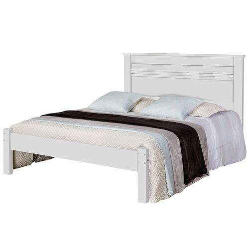 Cama Casal Dallas Branco - Tebarrot