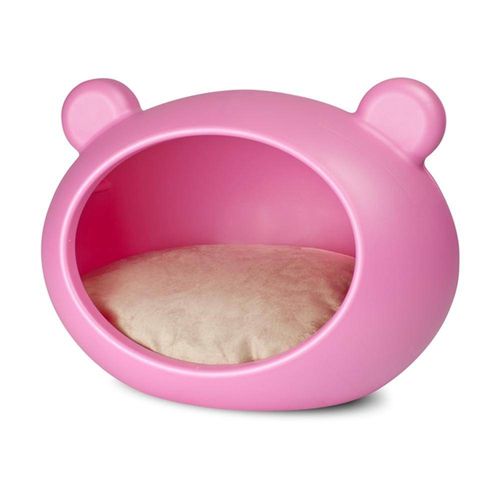 Cama Casinha Dog Cave Rosa Guisa