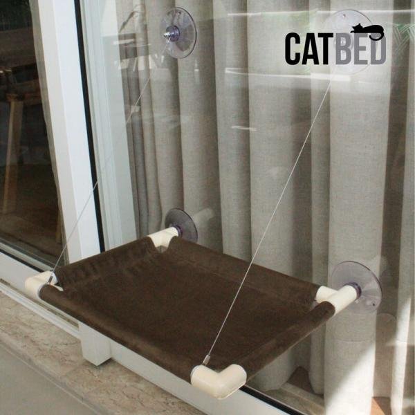 Cama de Gato para Janela Catbed Gatton - Suede