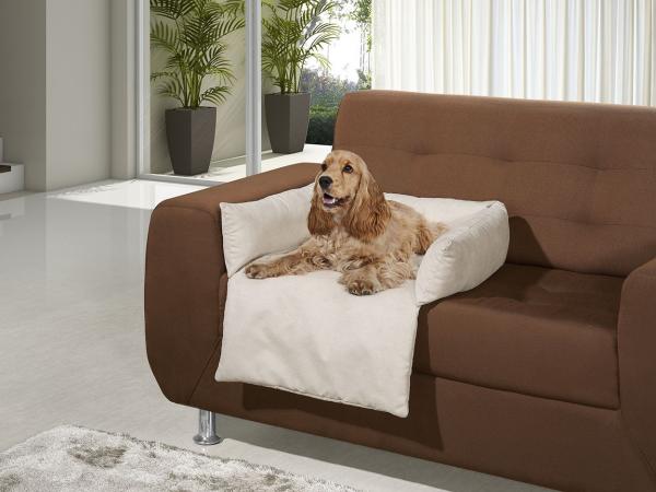 Cama de Sofá com Encosto para Cachorro ou Gato - American Comfort