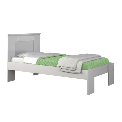 Cama Emilia Solteiro - Branco/lilas/ Azul/pink - Moval