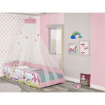 Cama Infantil Barbie Dreamtopia Plus no Reino dos Doces com Dossel de Teto Original Pura Magia