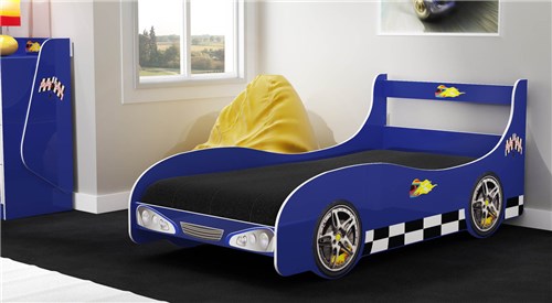 Cama Infantil Carro Gelius Rally Azul