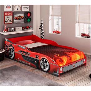 Cama Infantil Carro Speed - Vermelho