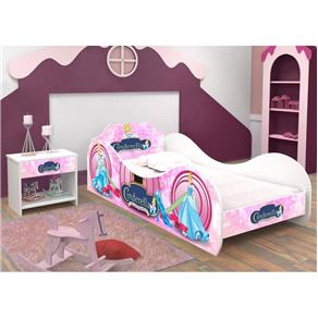 Cama Infantil Carruagem Cinderela - Rosa - RPM Móveis - Rosa