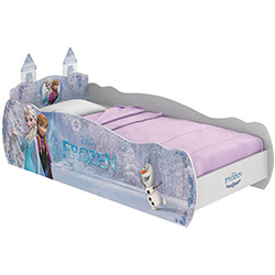 Cama Infantil Frozen Disney Star 5A com Torre Branco - Pura Magia