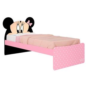 Cama Infantil Minnie Disney Plus Rosa/Preto - Pura Magia - Rosa