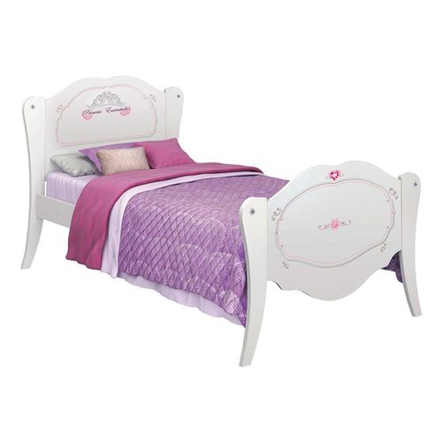 Mini Cama Infantil Barbie Dreamtopia 7A Rosa Pura Magia