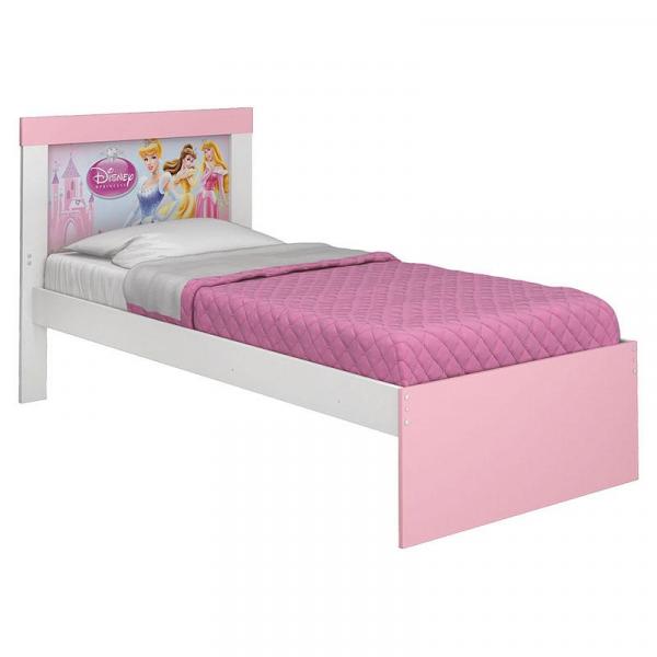 Cama Infantil Princesas Disney Happy Rosa 7A - Pura Magia