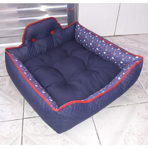 Cama Pet Caminha para Cachorro Gato Sofá M 60 X 60 Cm