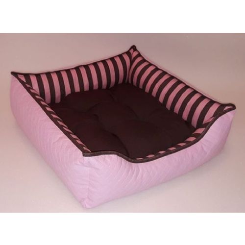 Cama Quadrada para Cachorro e Gato Impermeável - Tamanho 70 X 70 Cm.