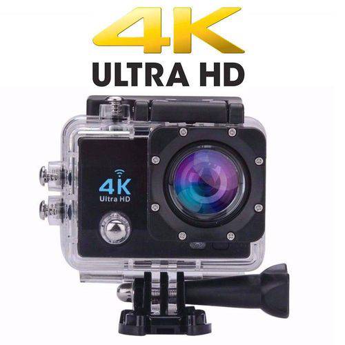 Câmera 4k Ultra Hd Action Cam Go Sports Pro Original Fullhd 1080p Wi-fi E60 30fps e 60fps Grave Vídeos Incríveis