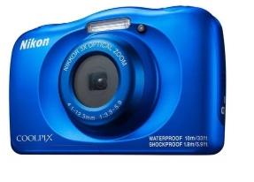 Câmera à Prova D'água Nikon W150 Coolpix Wifi Azul