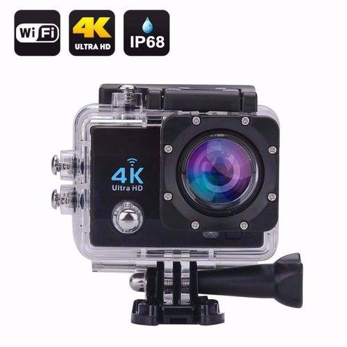 Tudo sobre 'Camera Action Go Cam Pro Sport Ultra 4k com Bastão de Selfie- Preto ou Prata'