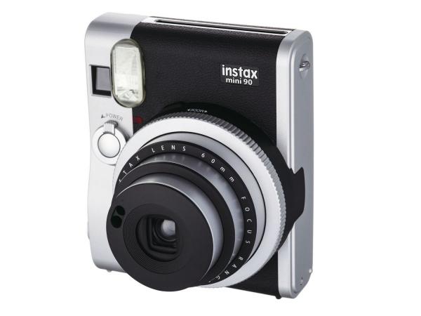 Câmera Analógica Fujifilm Instax Mini 90 - Neo Classic Obturador Eletrônico