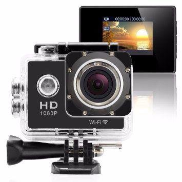 Camera Aprova D''agua Action Cam Sport Cam Full HD 1080P Wi-Fi