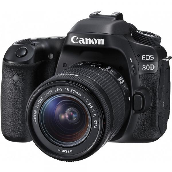 Câmera Canon 80d com Lente Ef-s 24mm F/2.8