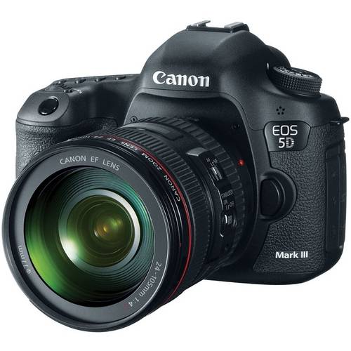 Câmera Canon Dslr Eos 5d Mark Iii com Lente 24-105mm