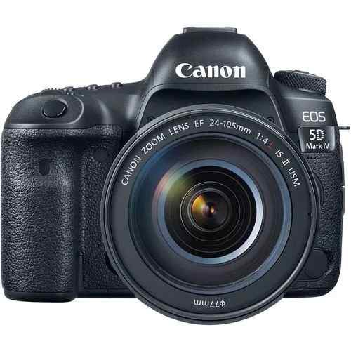 Câmera Canon Dslr Eos 5d Mark Iv com Lente 24-105mm