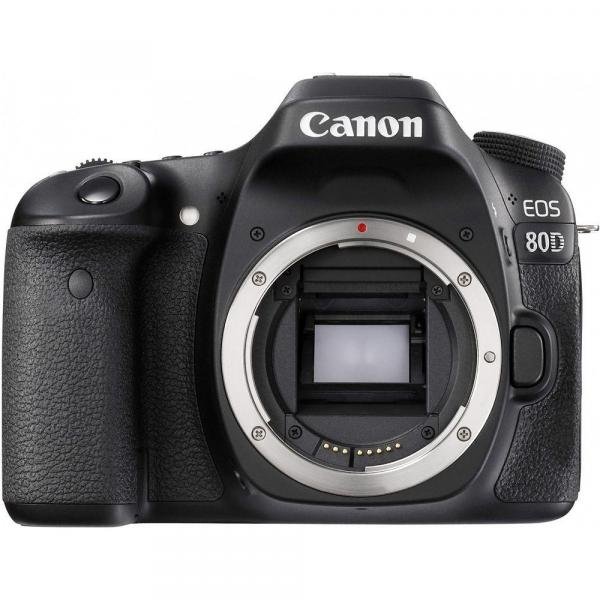 Câmera Canon Dslr Eos 80d - Corpo da Câmera