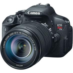 Câmera Canon DSLR EOS Rebel T5i com Lente 18-135mm