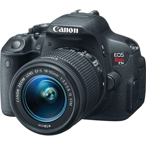Câmera Canon DSLR EOS Rebel T5i com Lente 18-55mm