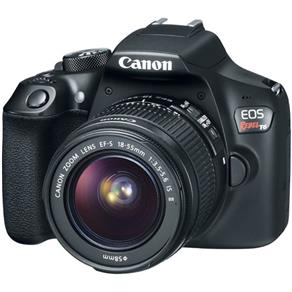 Câmera Canon DSLR EOS Rebel T6 Kit Lente 18-55mm