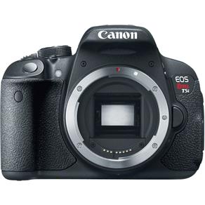 Câmera Canon EOS Rebel T5i Premium KIT BR com Lente EF-S 18-55mm F/3.5 STM e EF-S 55-250mm F/4-5.6 IS II
