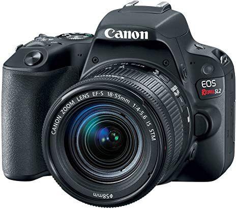Câmera Canon Eos Rebel T6 com Lente 18-55mm